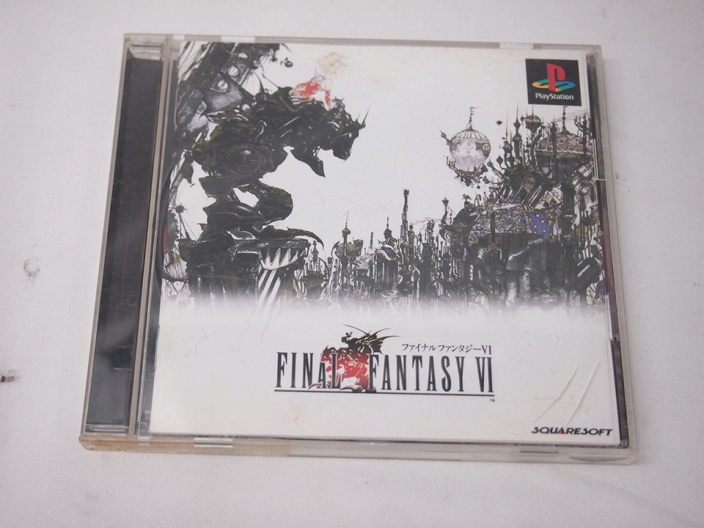 【送料無料】 スクウェアソフト SQUARESOFT PSソフト FINAL FANTASY Ⅵ拍卖