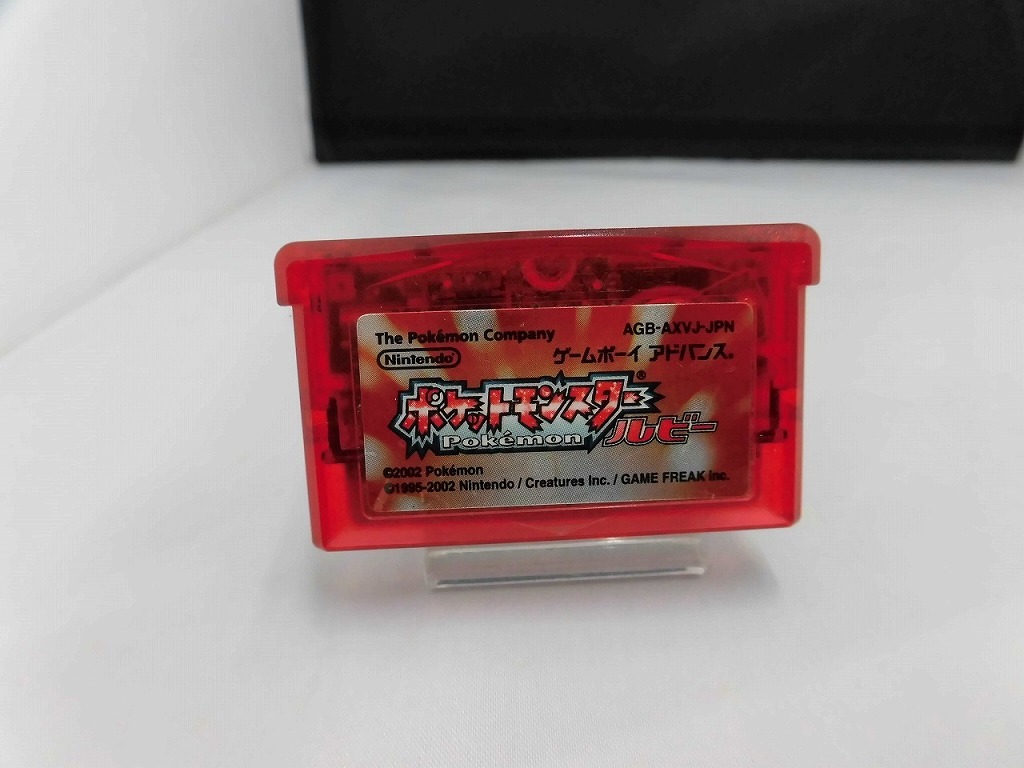 ニンテンドー Nintendo GBAソフト ポケットモンスター ルビー AGB-AXVJ-JPN拍卖