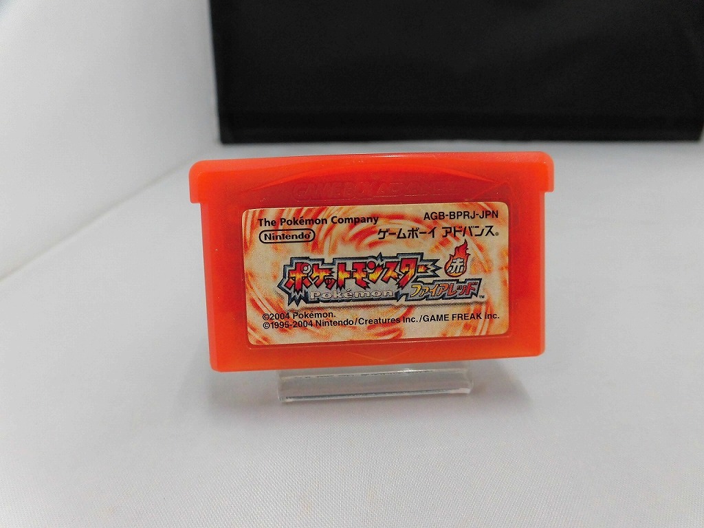 ニンテンドー Nintendo GBAソフト ポケットモンスター ファイアレッド AGB-BPRJ-JPN拍卖