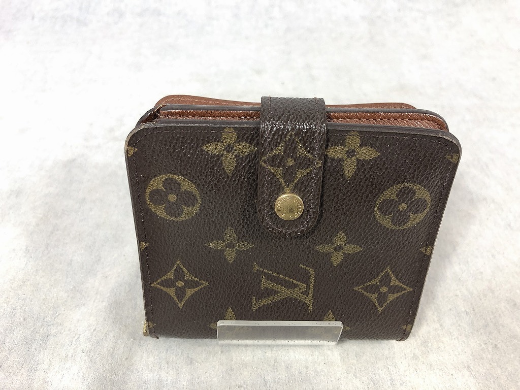 ルイ・ヴィトン LOUIS VUITTON モノグラム コンパクトジップ モノグラム M61667拍卖