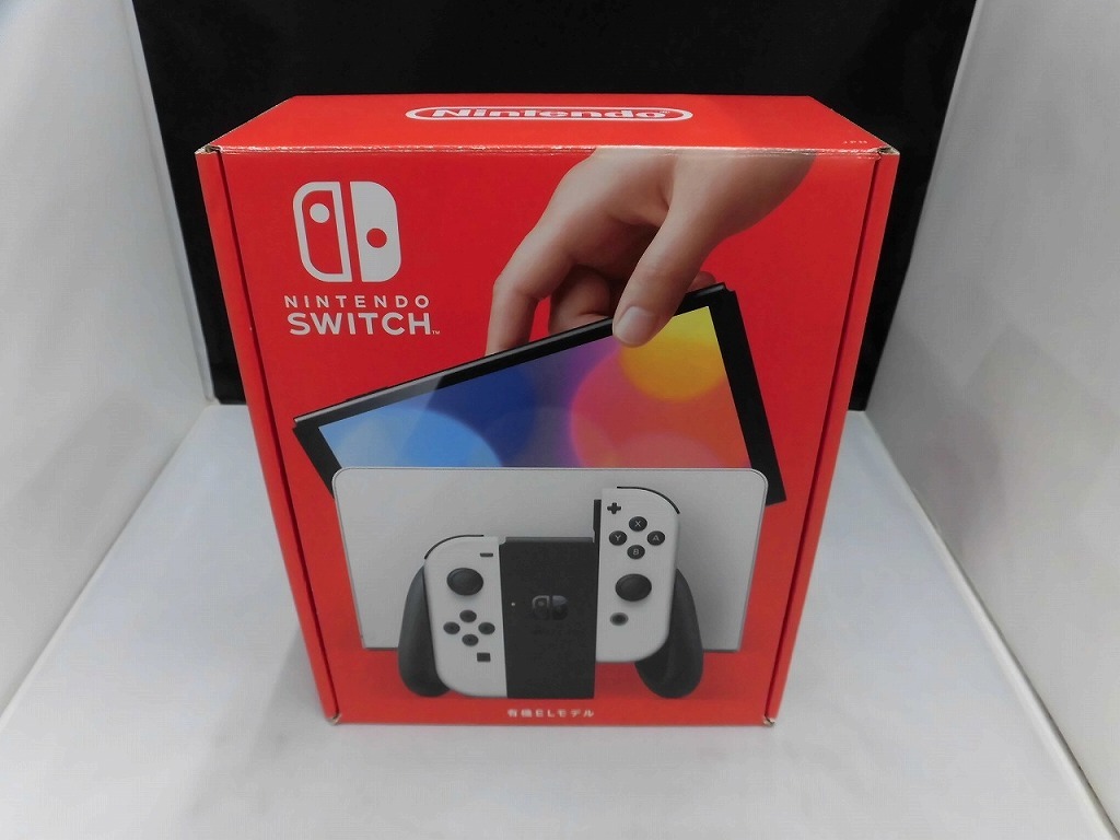 【欠品有り】 ニンテンドー Nintendo Switch 有機EL ホワイト HEG-S-KAAAA拍卖