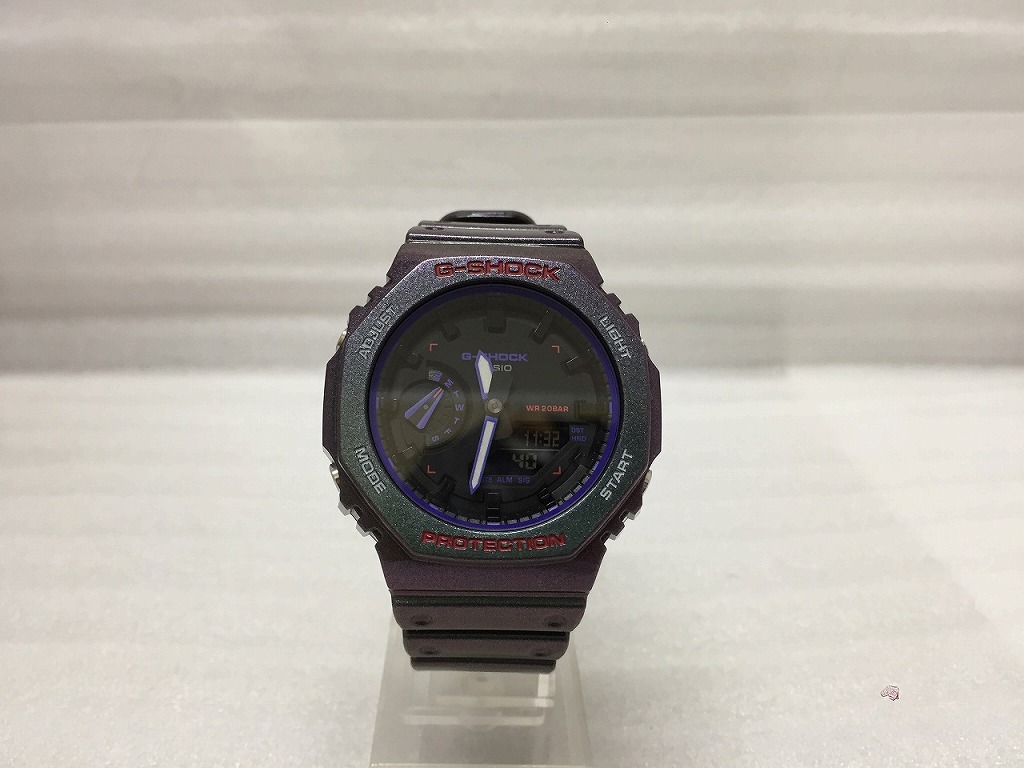 カシオ CASIO G-SHOCK メンズ腕時計 PROTECTION GA-2100AH拍卖