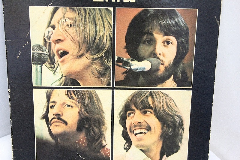 レコード The Beatles LET IT BE 赤盤 AP-80189拍卖