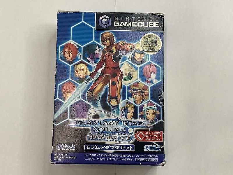 セガ・エンタープライゼス セガ NGCソフト ファンタシースターオンライン エピソード I& II(モデム同梱) HGC-0001拍卖