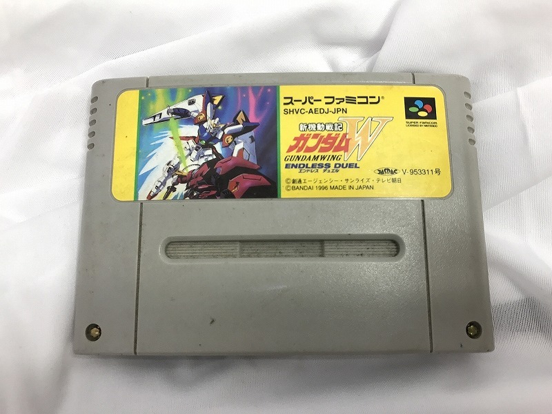 バンダイ BANDAI スーパーファミコン用ソフト 新機動戦記ガンダムW ENDLESS DUEL SHVC-AEDJ-JPN拍卖