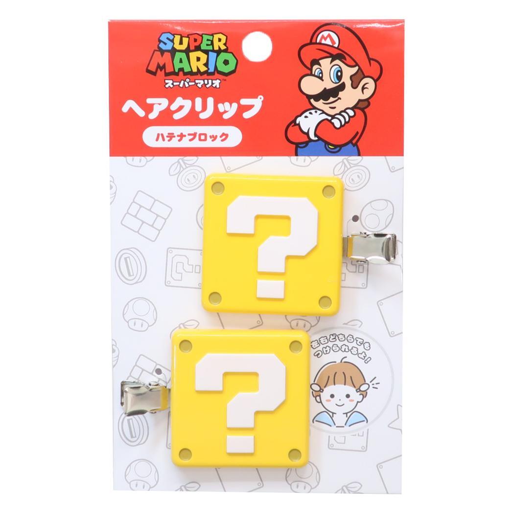 スーパーマリオ ヘアクリップ 2個セット ヘアアクセ キャラクター拍卖