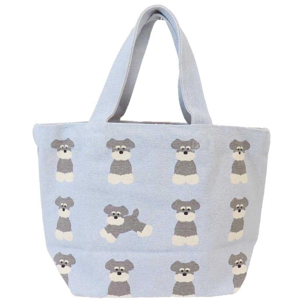 ランチバッグ ミニトート シュナコロ ブルー いぬ フレンズヒル FRIENDSHILL お弁当かばん かわいい グッズ拍卖