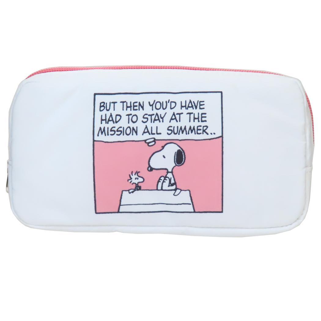 スヌーピー コスメポーチ マルチポーチ RD スヌーピーコミック ピーナッツ マリモクラフト 小物入れ 筆箱 キャラクター グッズ拍卖