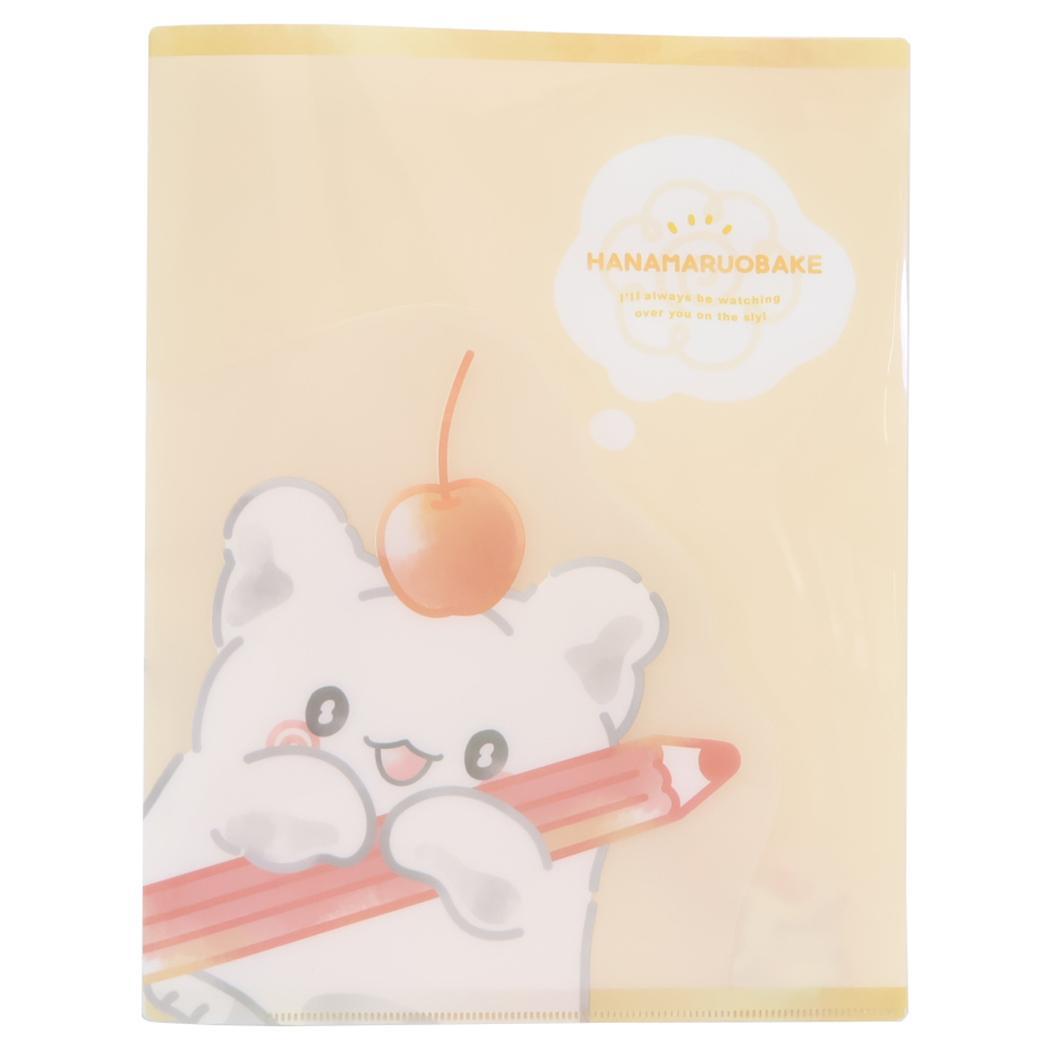 はなまるおばけ ポケットファイル Wサイドポケットクリアファイル A4 サンリオ カミオジャパン 新学期準備文具 キャラクター グ拍卖