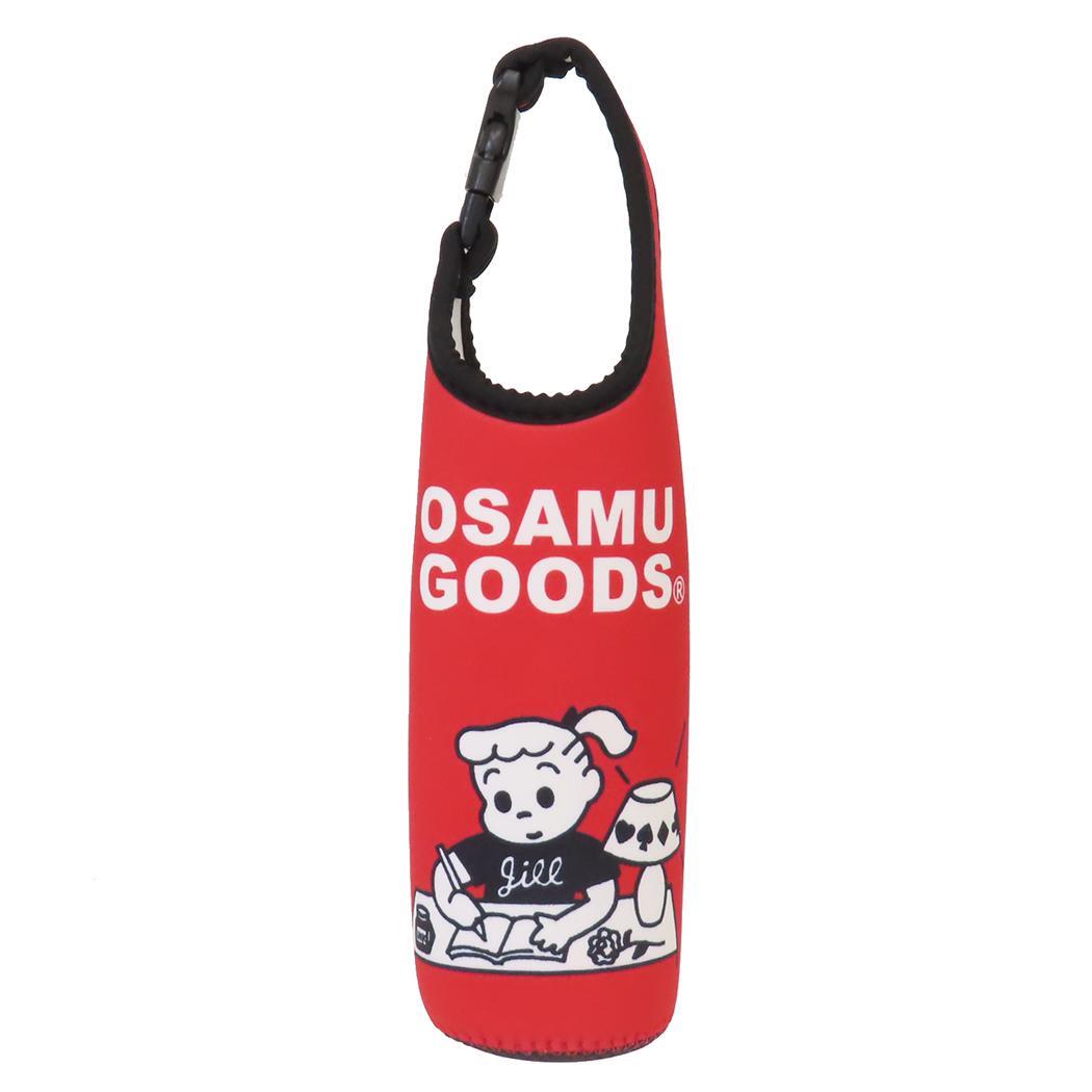 オサムグッズ ペットボトルホルダー ペットボトルカバー600 ジルRD Osamu Goods ナカジマ アウトドア雑貨 キャラク拍卖