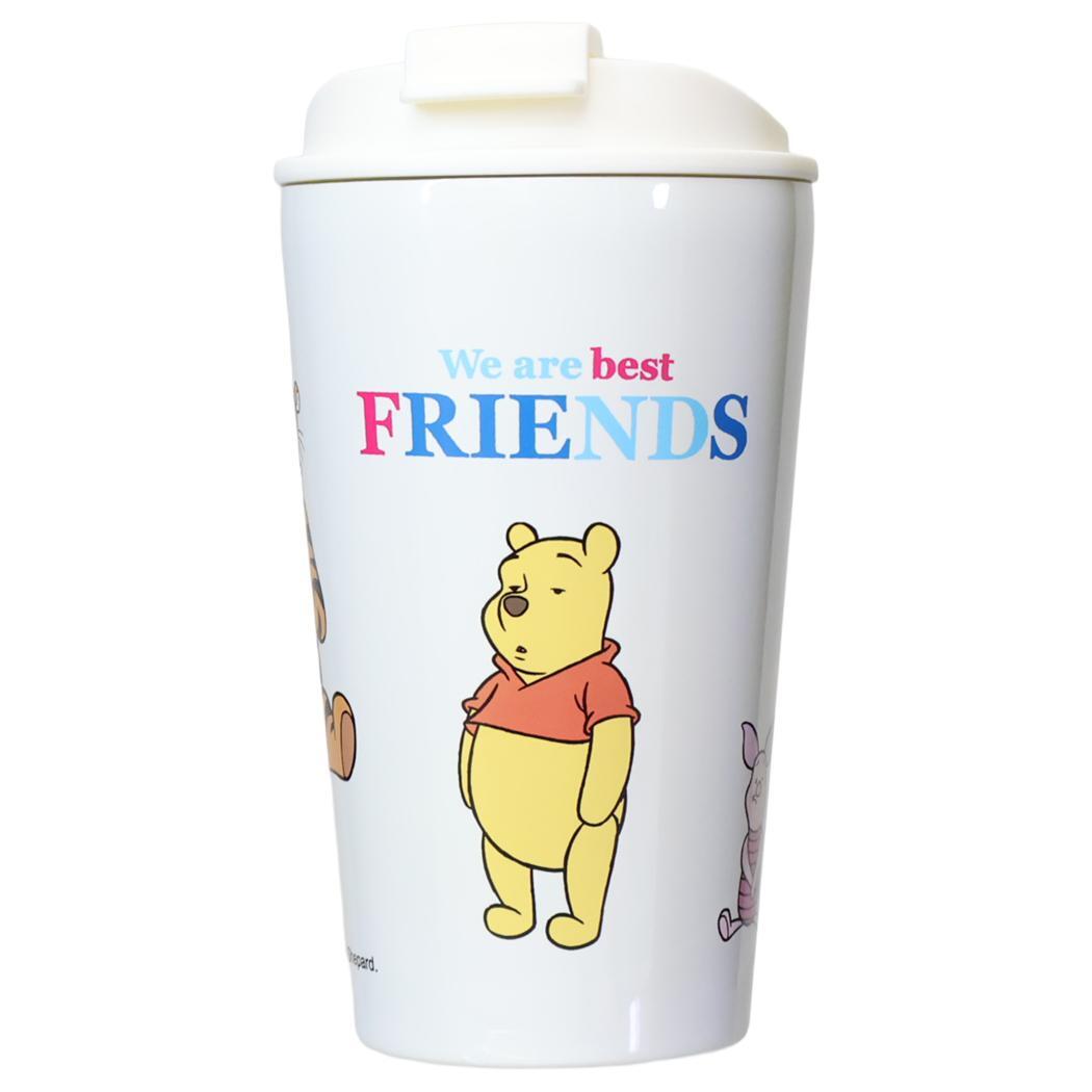 くまのプーさん 保温保冷コップ フタ付ステンレスタンブラー 300ml LINE UP ディズニー 大西賢製販 プレゼント キャラ拍卖
