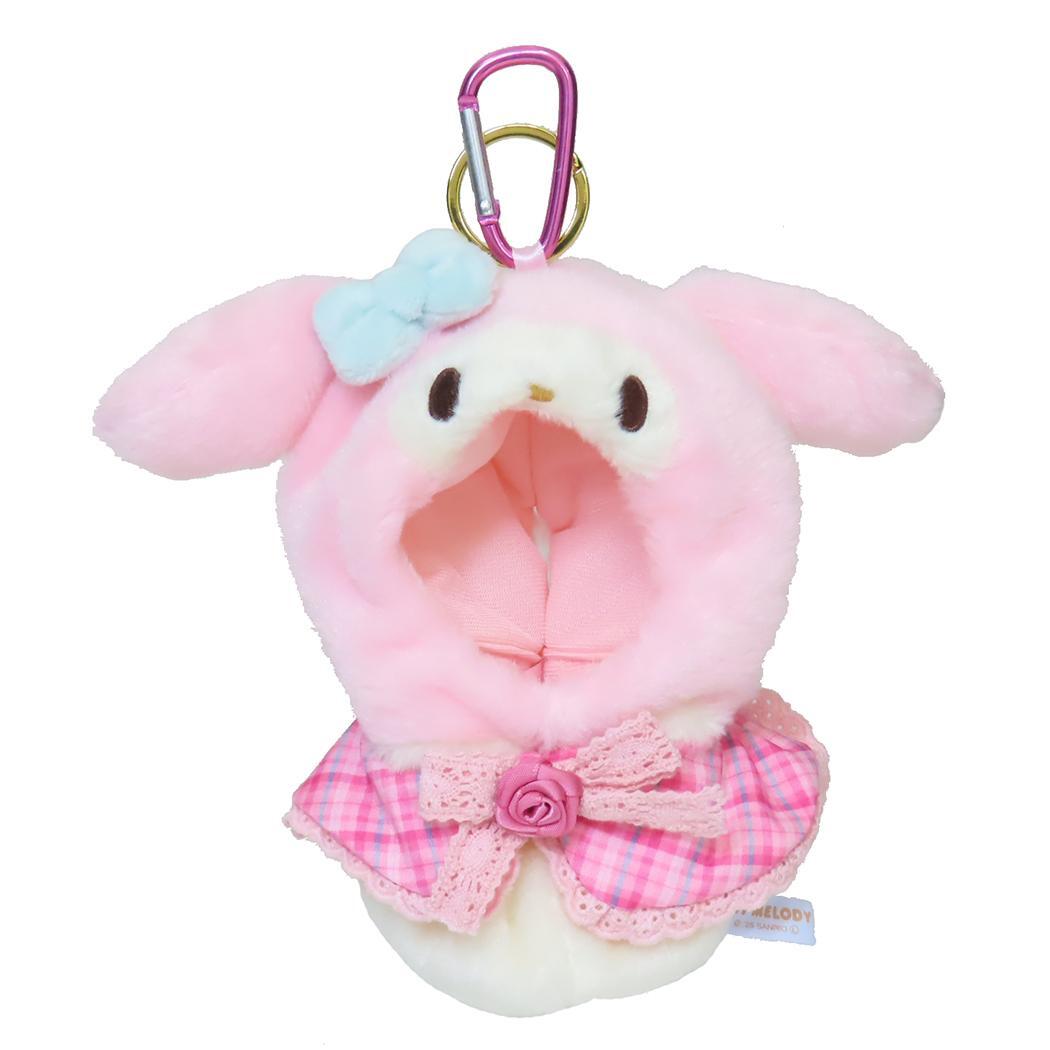 マイメロディ 推し活アイテム プラッシュコスチューマー おでかけマスコット サンリオ 内藤デザイン ぬいぐるみ用 ぬい活 カラビナ拍卖