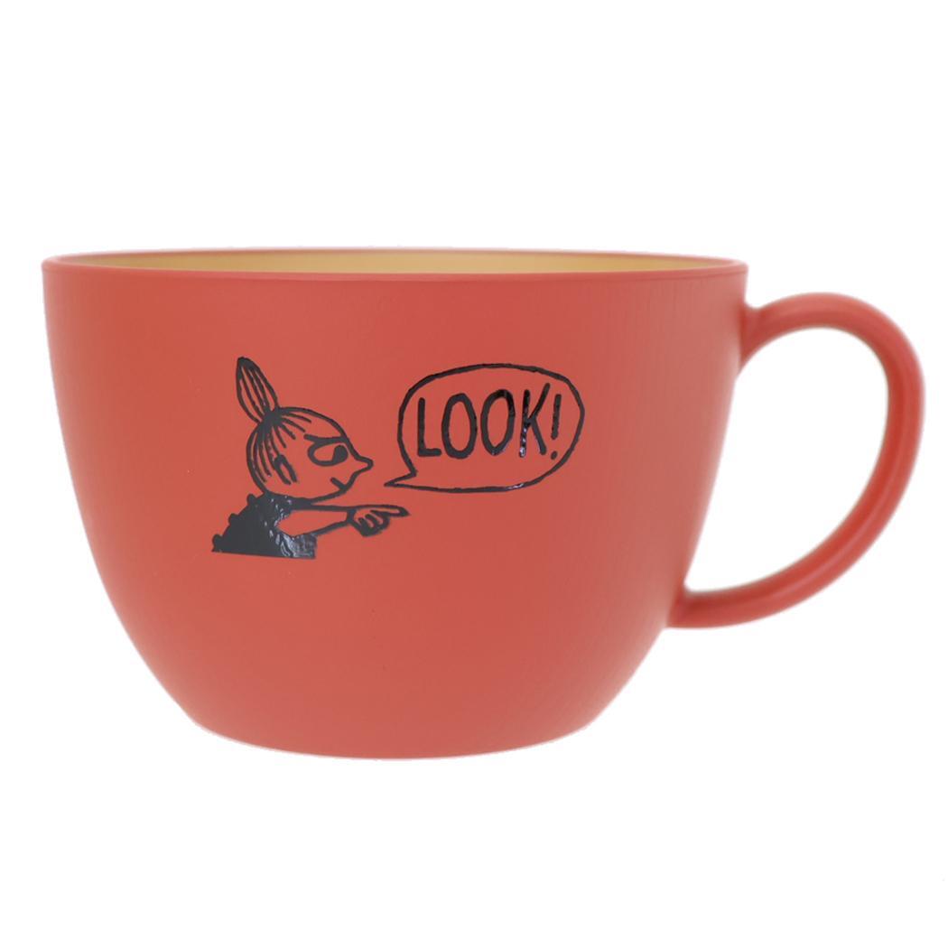 ムーミン マグカップ 樹脂製スープカップ LOOK 北欧 カミオジャパン 日本製 食器 キャラクター グッズ拍卖