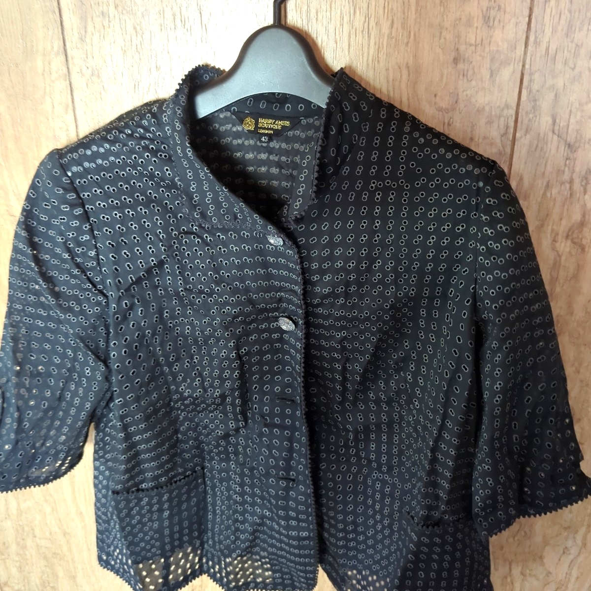【HARDY AMIES BOUTIQUE LONDON】半袖 ジャケット レディース拍卖