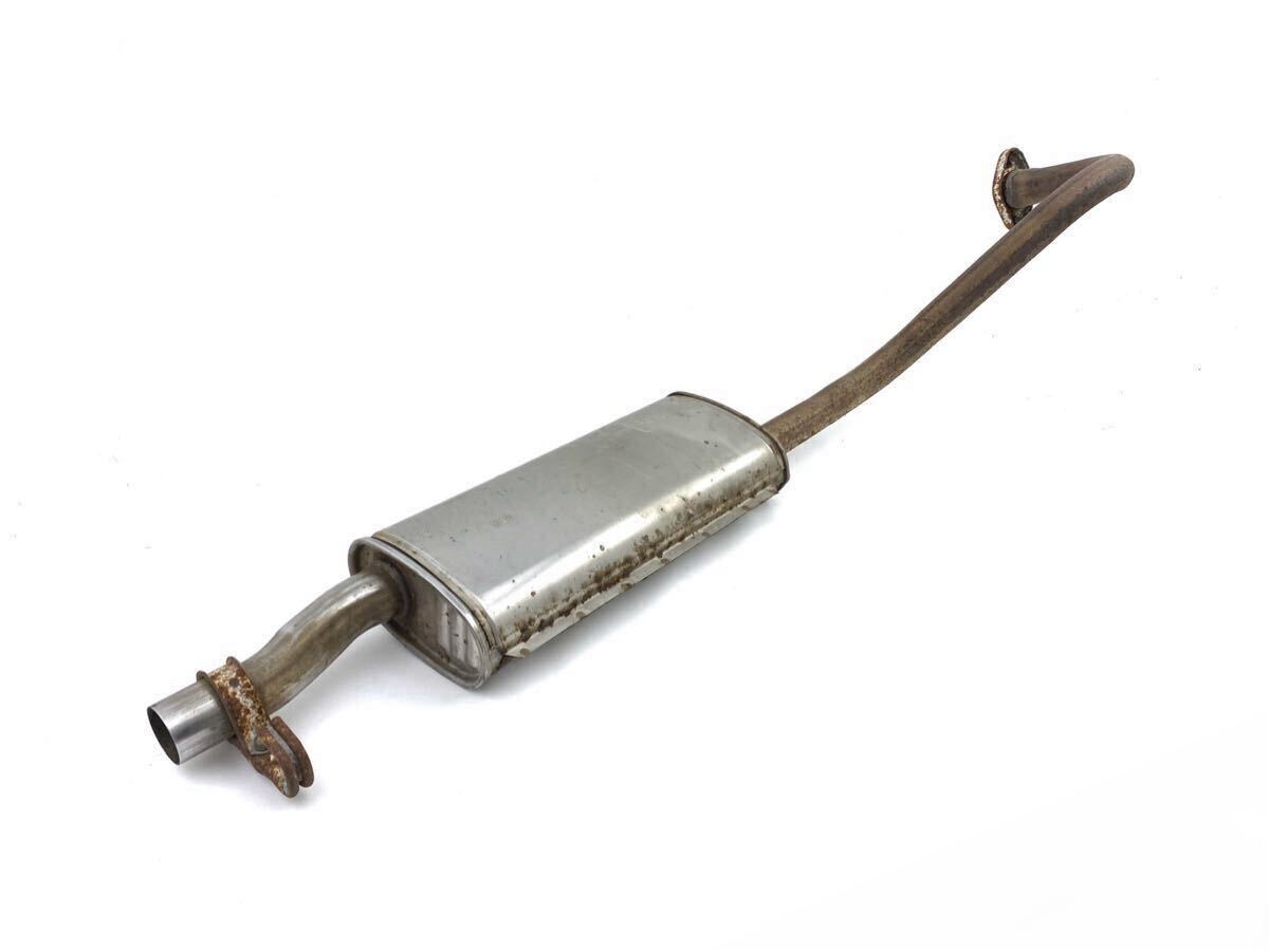 a管k250424-01166 13 クラウン 純正 マフラー リヤピース リア ピース (検 130 131 136 136v バン ワゴン (60k)拍卖