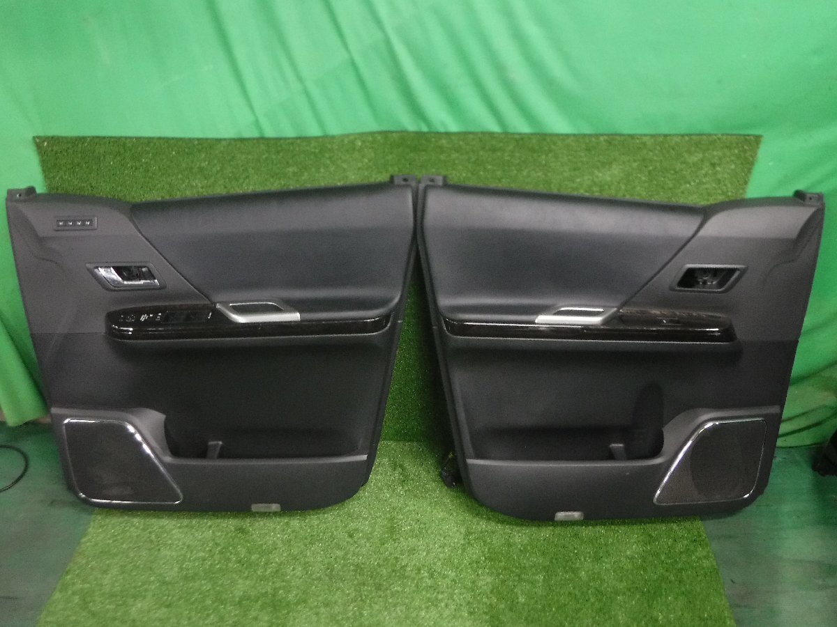 《個人宅発送不可》◇◇ トヨタ ヴェルファイアHV ATH20W 純正 フロントドアトリム 左右 木目 ◇◇拍卖