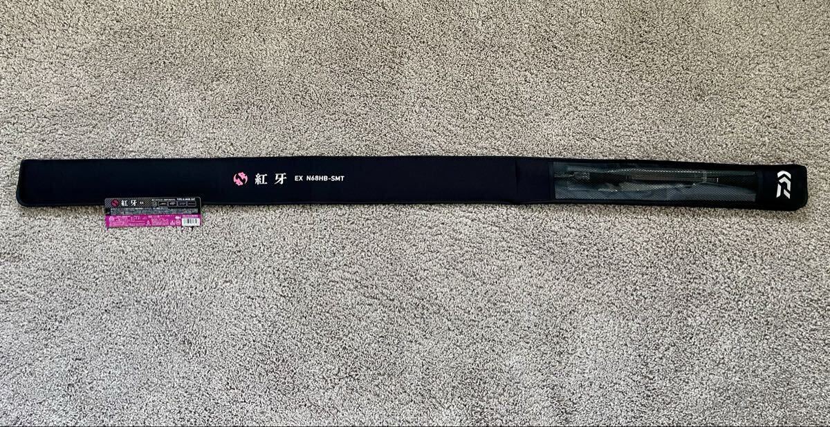 新品未使用 Daiwa( ダイワ ) オフショアロッド ダイワ 紅牙 TYPE-N 68HB-SMT 竿 ロッド 乗せモデル 乗せ タイラバ拍卖