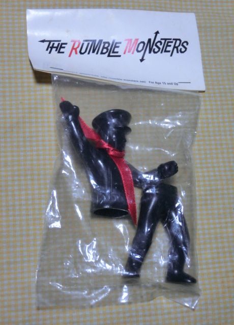 未開封 ミニソフビ レザーマン 黒 ランブルモンスターズ 決闘怪獣シリーズ THE RUMBLE MONSTERS Letherman black フィギュア 人形拍卖