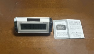 【ジャンク品】セイコータイムクリエーション 電波めざまし時計 SQ685W拍卖