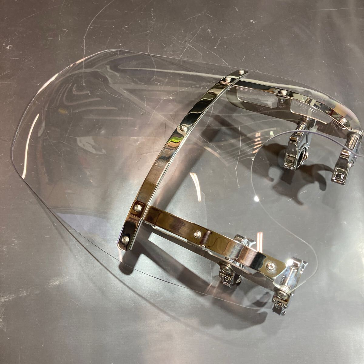 ハーレー純正 デタッチャブル ウインドスプリッターシールド '06〜ダイナモデル 現品限り!拍卖