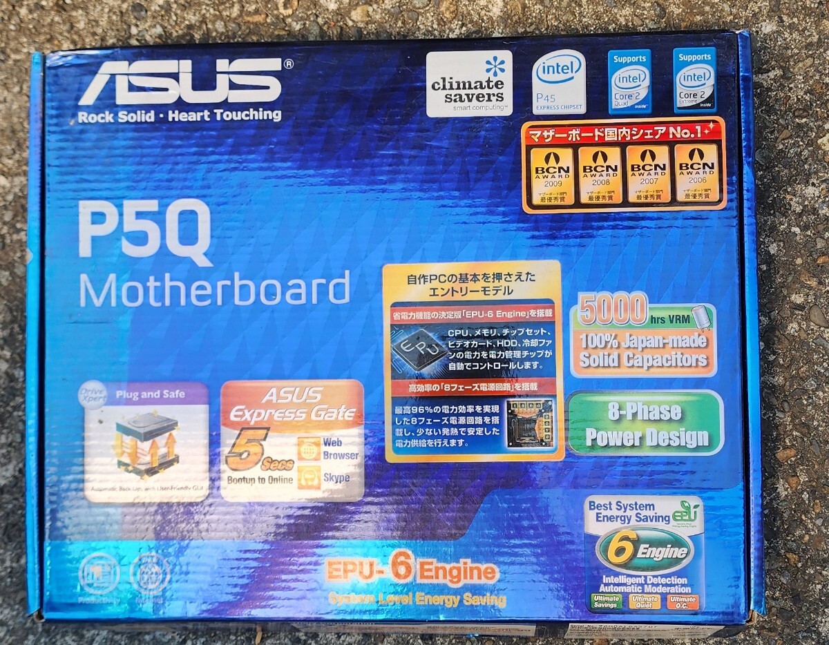 ASUS マザーボード P5Q 96M0AI645707 90 MIB4PO GOJAYOQZ 保管品拍卖