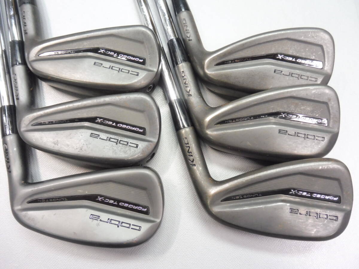 コブラ COBRA KING フォージド TEC-X ブラック アイアン DG 95 S200 6本 正規品拍卖