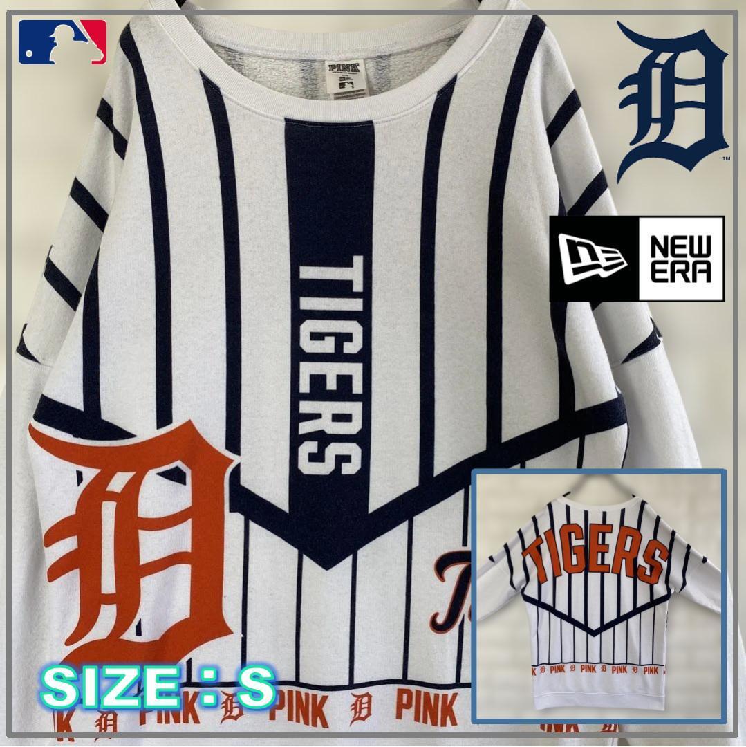 PINK × NEW ERA × MLB タイガース コラボ Tシャツ 4082拍卖