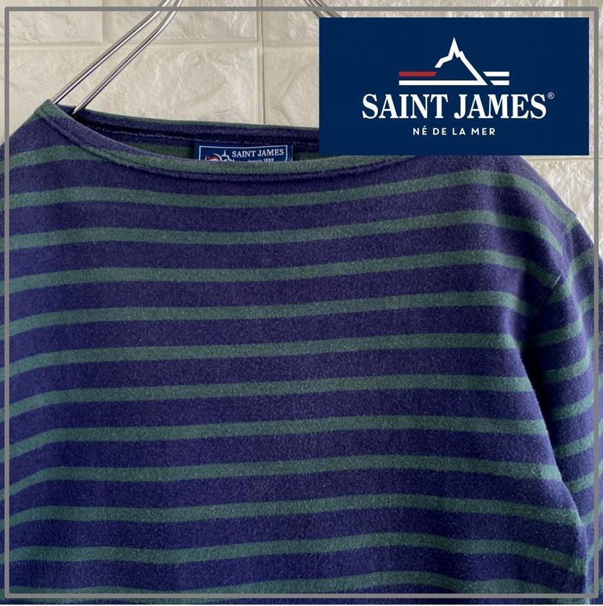 SAINT JAMES セントジェームズ ボーダー Tシャツ 4322拍卖
