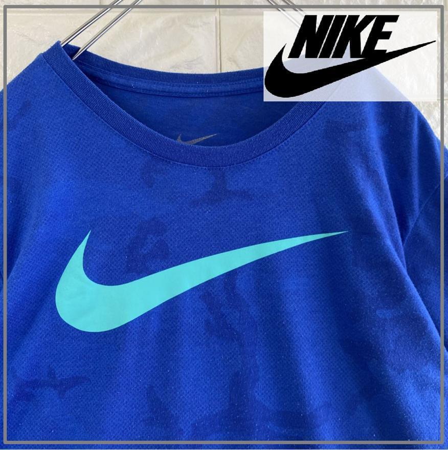 NIKE ナイキ デカ スウオッシユ ドライフィット Tシャツ 4316拍卖