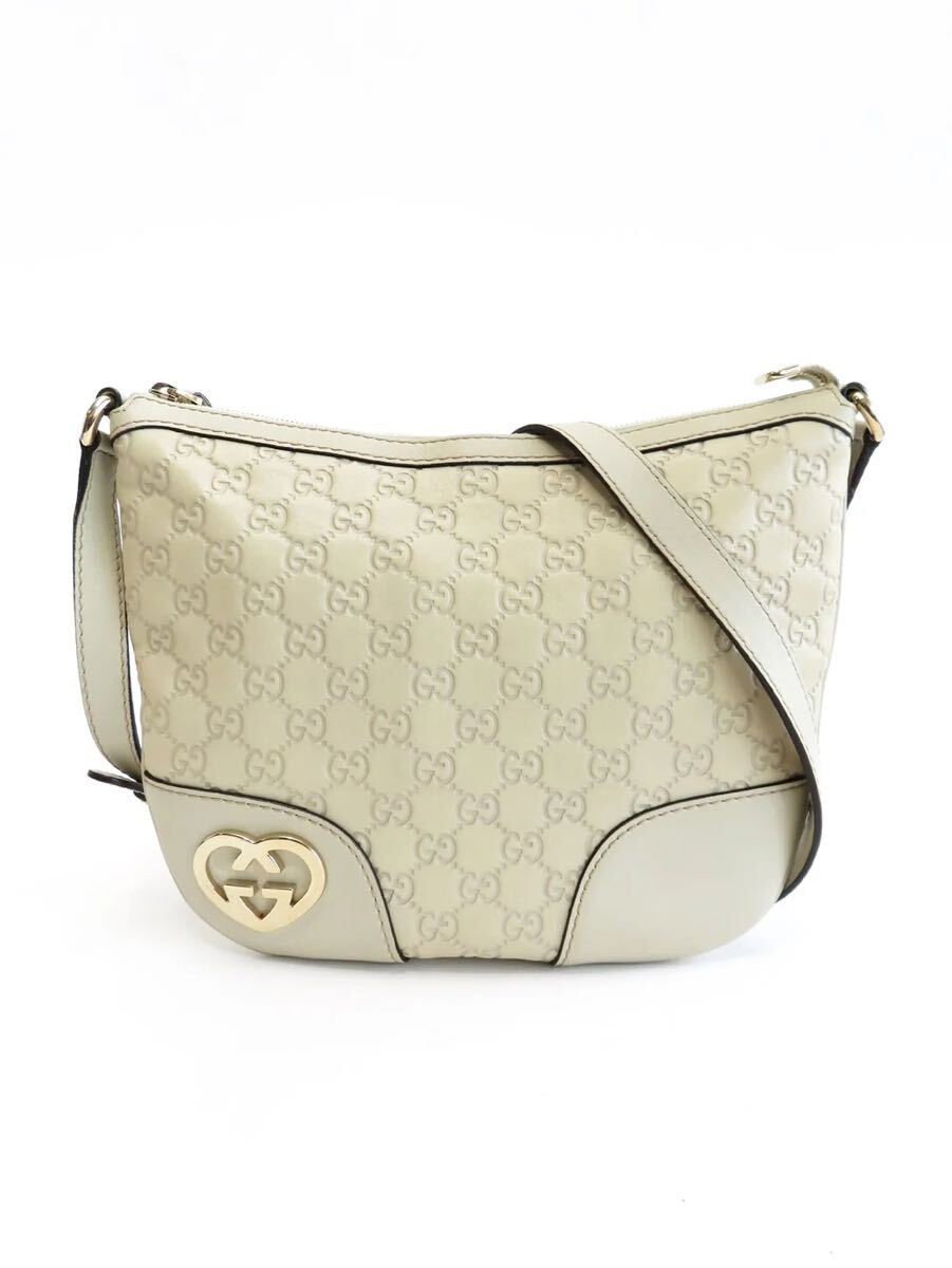 70467 GUCCI / グッチ ラブリーハート グッチシマ ショルダー バッグ拍卖