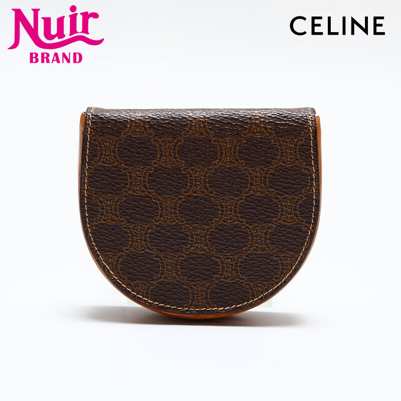 セリーヌ CELINE コインケース マカダム ブラウン拍卖