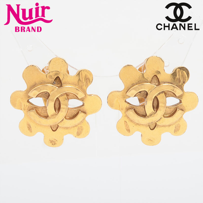 シャネル CHANEL イヤリング 94P ココマーク ゴールド拍卖