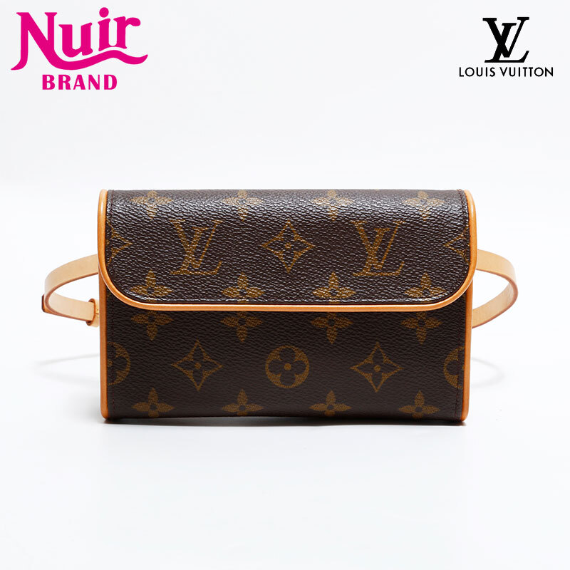 ルイ・ヴィトン LOUIS VUITTON ウエストバッグ 2000年製 ポシェットフロランティーヌ モノグラム ブラウン拍卖