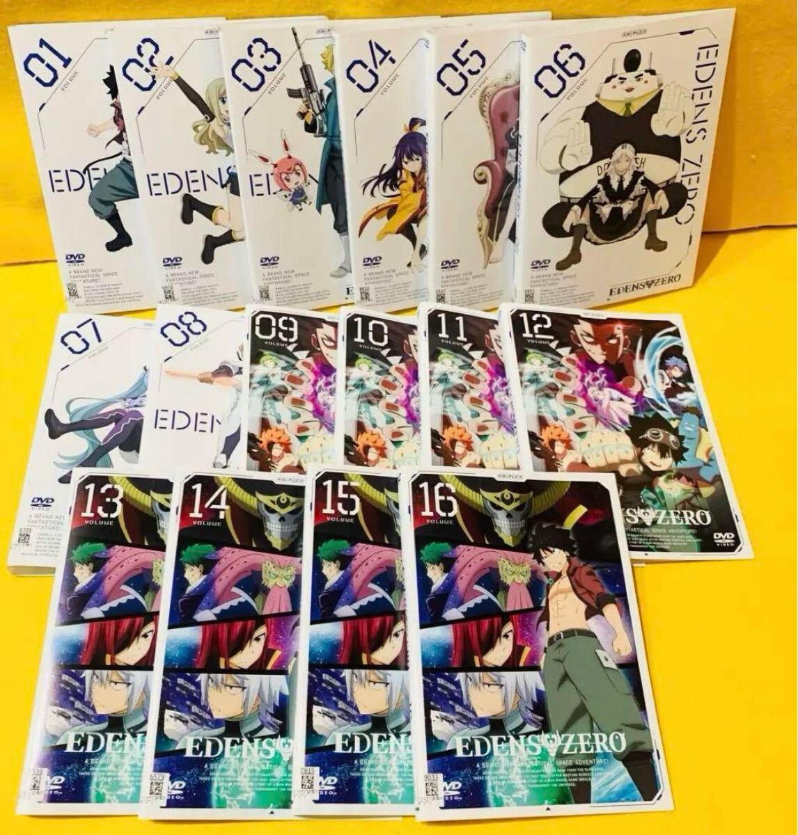 【DVD】EDENS ZERO エデンズゼロ 1期 2期 全16巻 全巻セット拍卖
