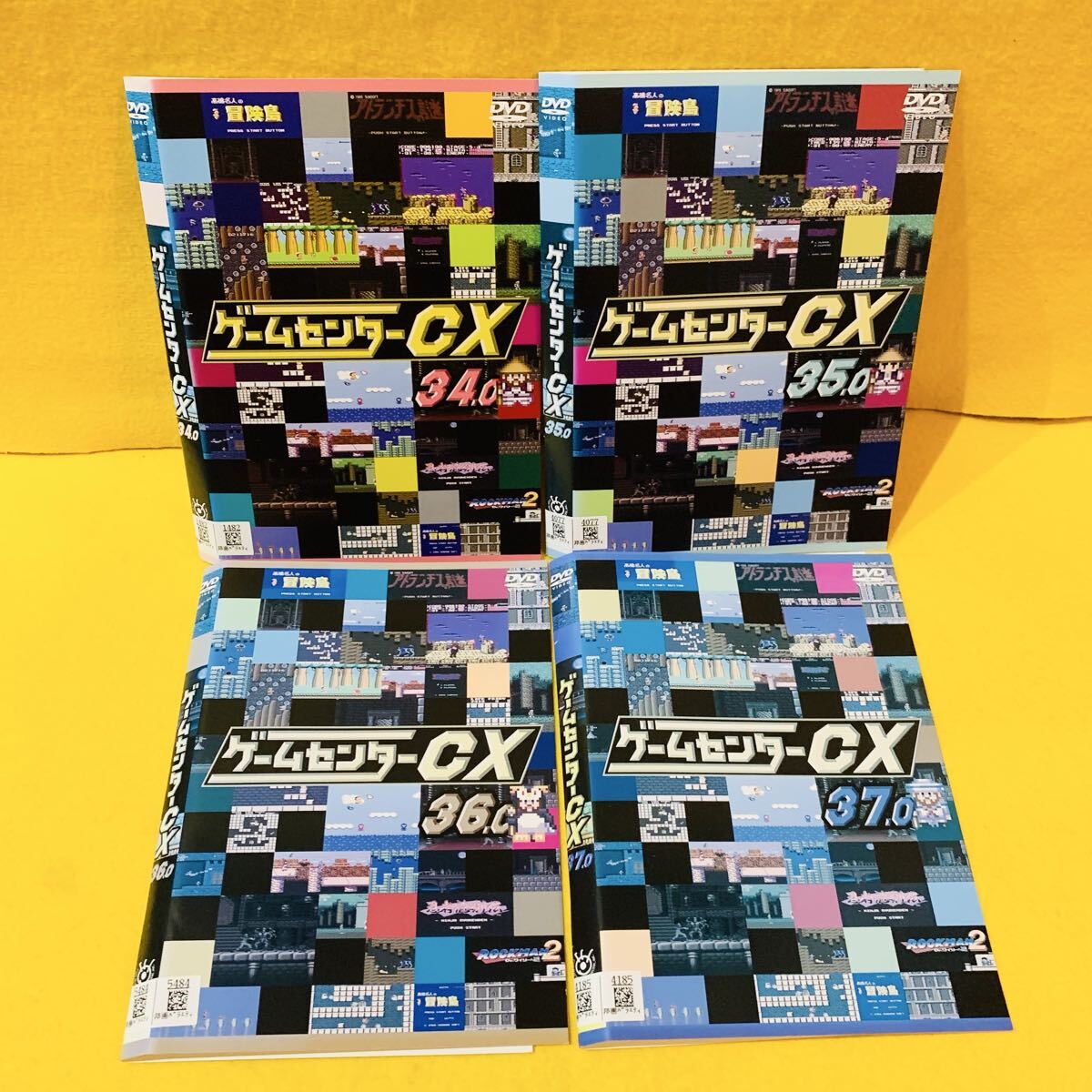 ゲームセンターCX 34.0 35.0 36.0 37.0 DVD 4本セット 有野晋哉拍卖