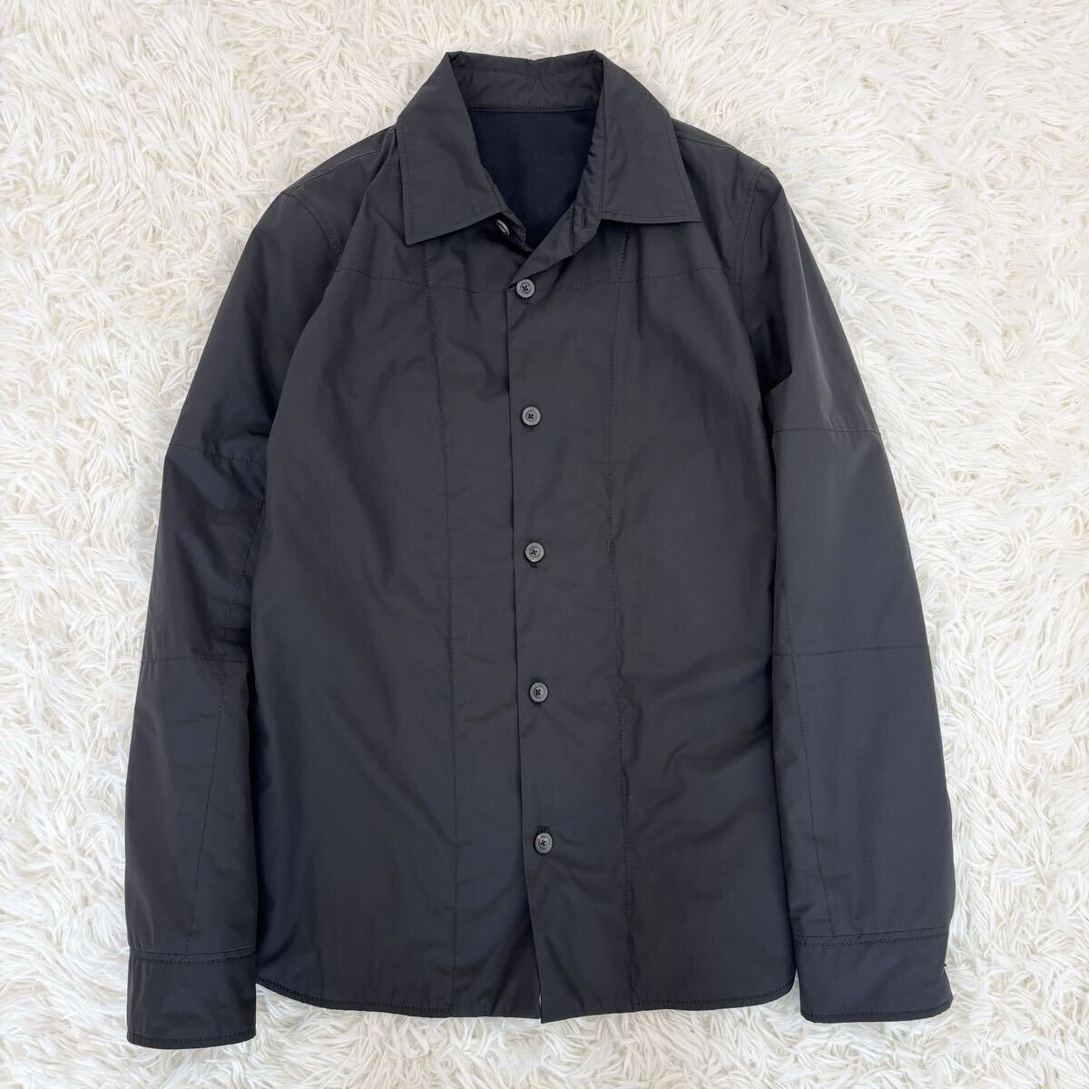 『希少!archive !』イタリア製 JIL SANDER ジルサンダー 中綿 パディングジャケット ブラック 黒 国内正規品 拍卖