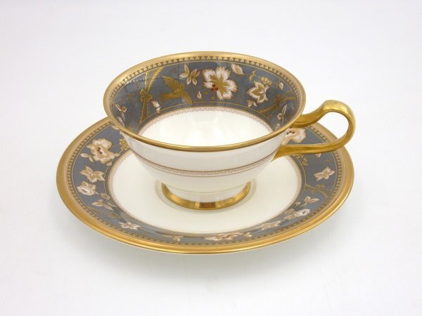 ◆◇Noritake SUBLIME 4403 ノリタケ サブライム カップ&ソーサー(墨色)×1客 / ボーンチャイナ BONE CHINA 日本製 JAPAN a / 未使用◇◆拍卖