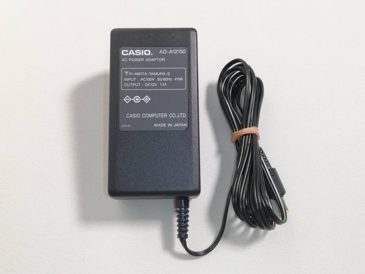 【動作確認済】CASIO カシオ AD-A12150 純正 ACアダプター ネームランド ラベルライター 拍卖