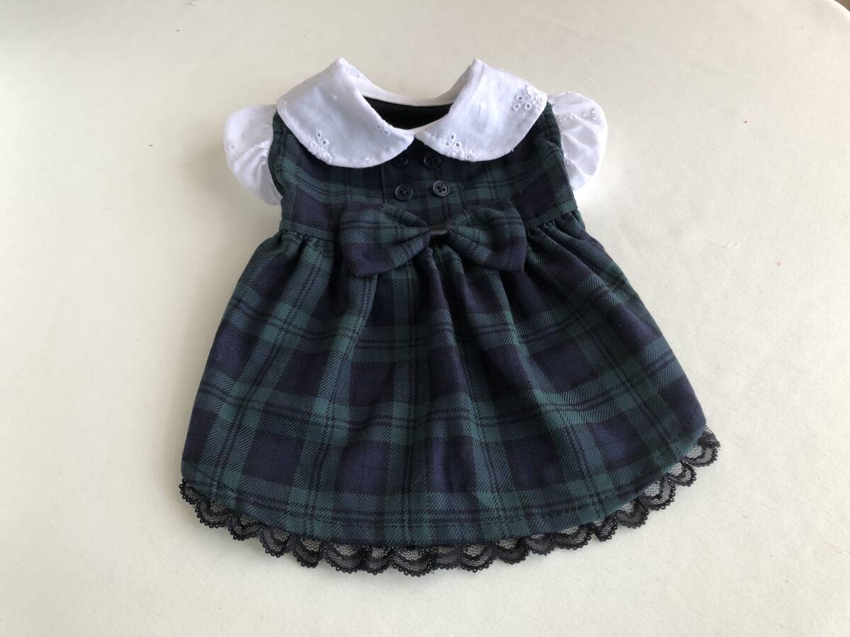 ◎胴囲34◎ブラックウオッチ*ハイウエスト調スカートワンピ拍卖