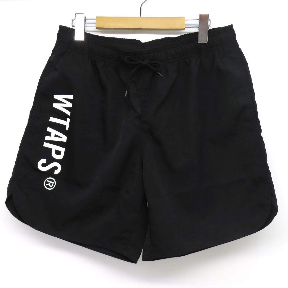 136s WTAPS ダブルタップス NYLON TWILL ナイロン ショートパンツ ブラック系 251TQDT-PTM06 サイズ:04 ※中古拍卖