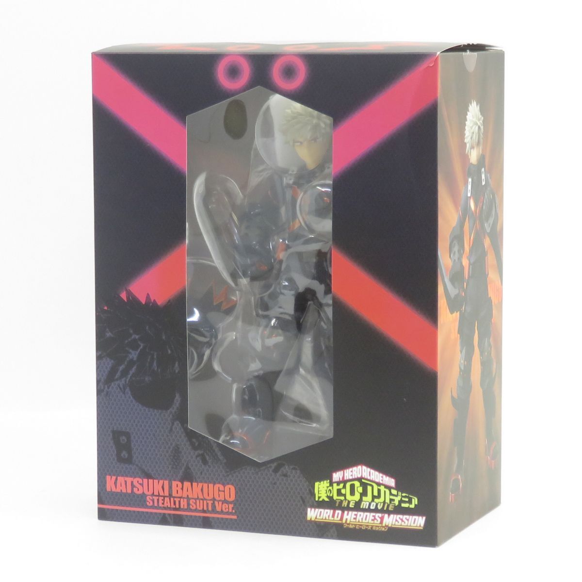 064 東宝ステラ 僕のヒーローアカデミア THE MOVIE ワールド ヒーローズ ミッション 1/8 爆豪勝己 ステルススーツVer.フィギュア ※中古拍卖