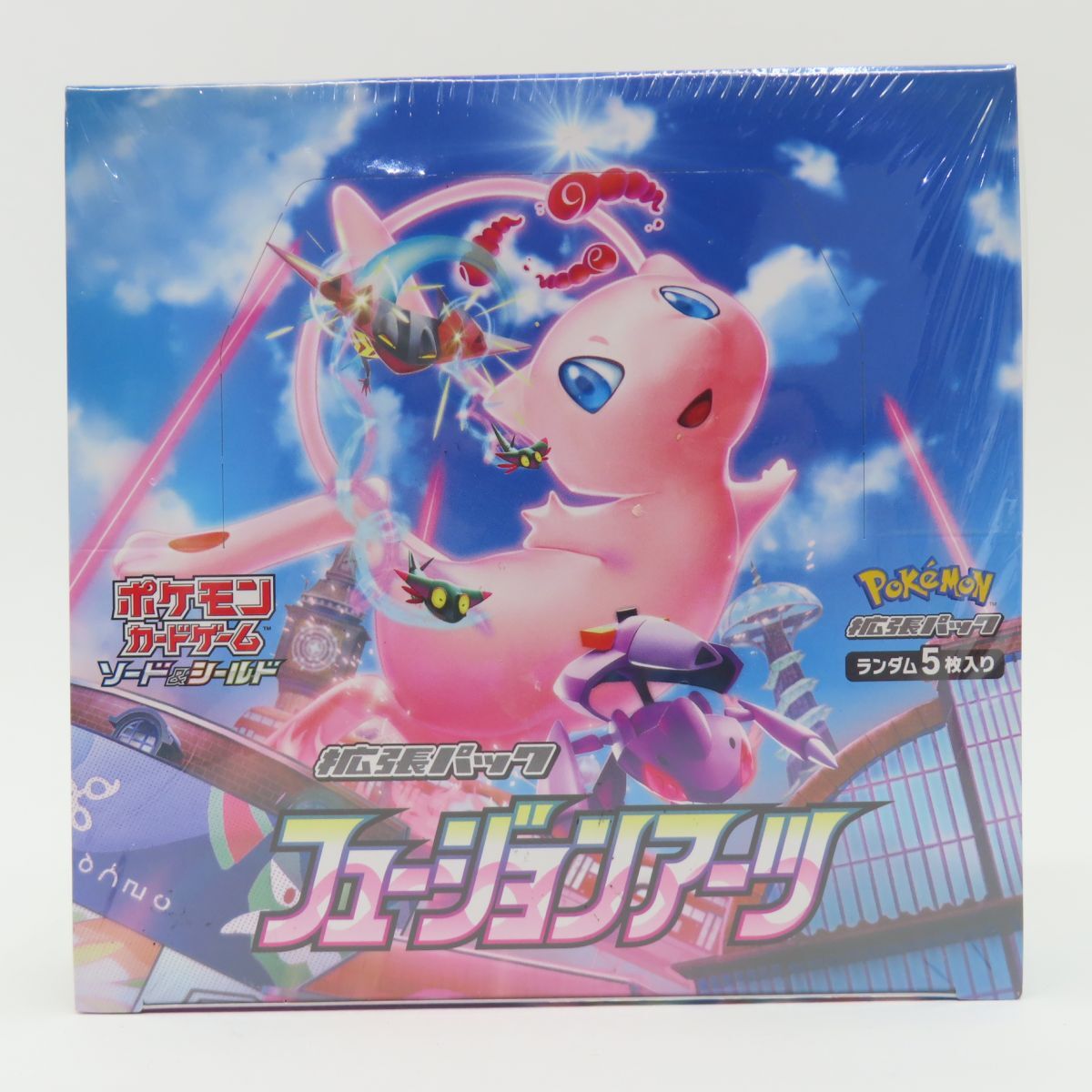 087s 【未開封】ポケモンカードゲーム ソード&シールド 拡張パック フュージョンアーツ 1ボックス/30パック入り拍卖