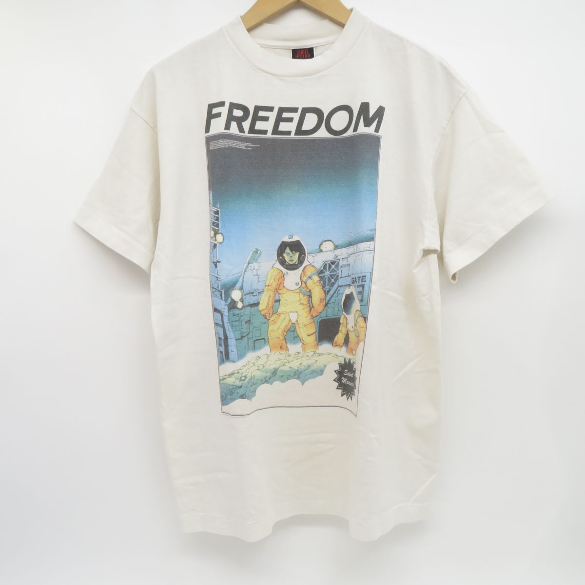 130s SAINT Mxxxxxx セントマイケル 2024SS FREEDOM コラボ FD_SS TEE 半袖 Tシャツ SM-YS8-0000-C22 Mサイズ ※中古拍卖