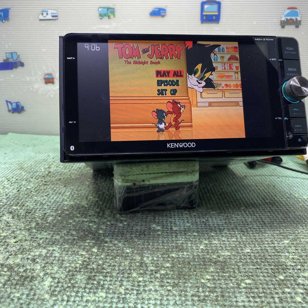 ケンウッド メモリーナビ 彩速ナビ MDV-Z701W ★CD/DVD/フルセグ TV/USB/Bluetooth拍卖