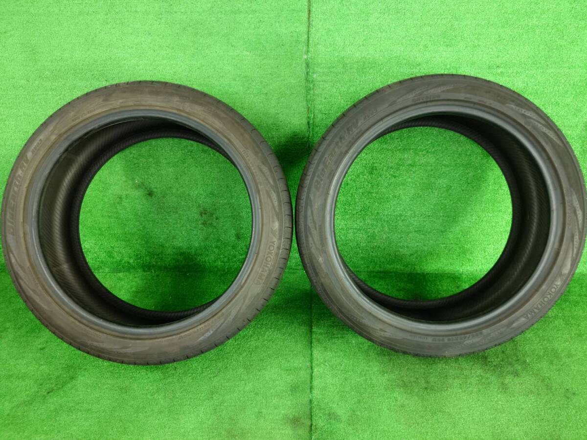 YOKOHAMA BLUEARTH RV03 225/45R19 96W 2022年 2本 スリップサインより溝約4.5~5㎜ ノーマル サマー 夏タイヤ拍卖