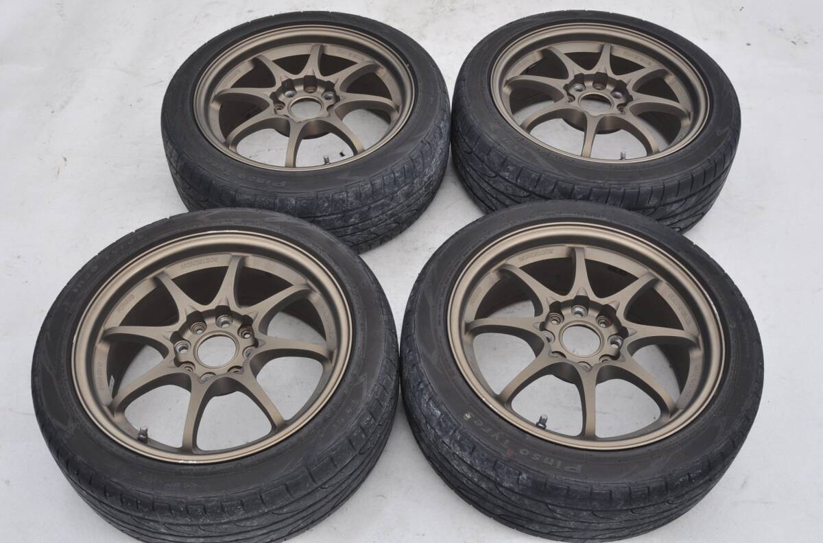 希少 PCD114.3 RAYS VOLK RACING CE28N 7J+42 4H 114.3 16インチ 4本 絶版サイズ DC2 インテR 96 コルト ラリーアート ランサー JDM拍卖
