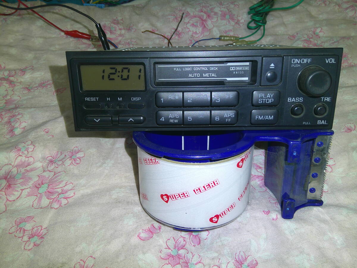 日産純正 カセットチューナー  マーチ スカイライン ローレル等  CSK-9511M(2)作動確認済み!!当時物!!ネオクラ!!拍卖