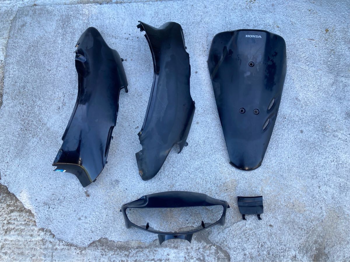 60692■ ホンダ ライブディオ AF34 純正 ライト カバー カウル サイド 外装 フロント オイル セット拍卖