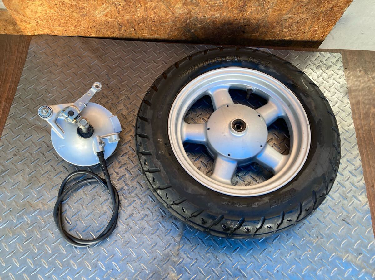 61008■ ホンダ ジャイロキャノピー TA03 (111番台~) フロント ホイール ブレーキ ドラム ワイヤー拍卖