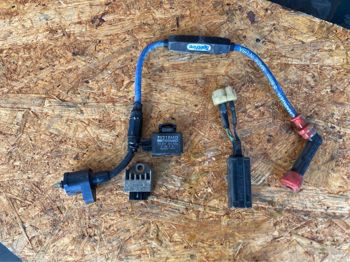 61064■ ホンダ APE エイプ 50 AC16 実動 CDI 社外 ハイパー リレー イグニッションコイル レギュレーター拍卖